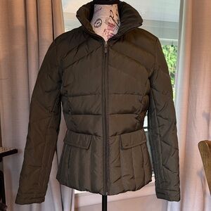 Kenneth Cole Reaction Olive Green Puffer Jacket